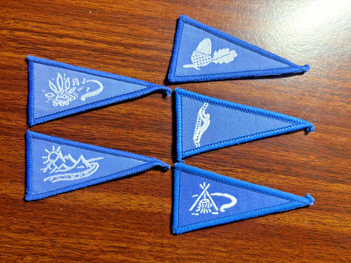 Set girl guide pennant - set,