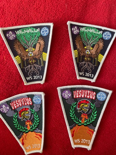 Scout jamboree camp badges - scout,