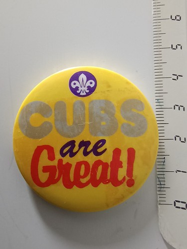 Pin badge scouting cubs - badge, "