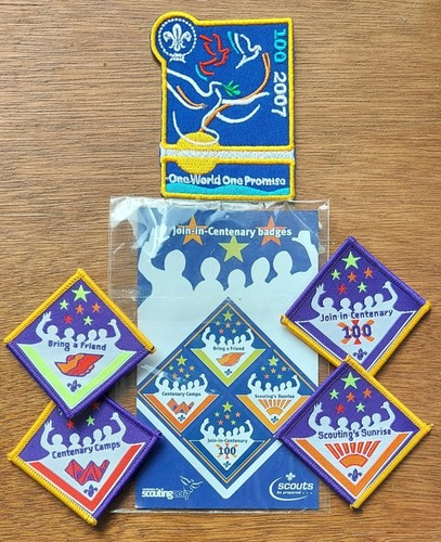 Scout join centenary cloth - scout,