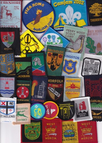 Boy scout badges - x, (ss)