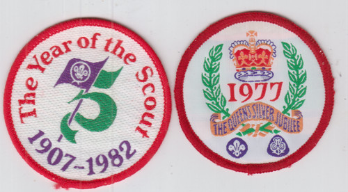 Boy scout badges - badges, 1977