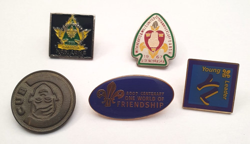 Boy scouts pin badges - boy,
