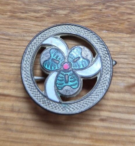 Girl guides vintage enamel - guides,
