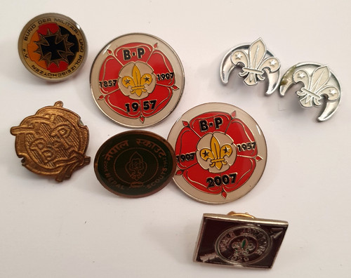 Boy scouts pin - boy,