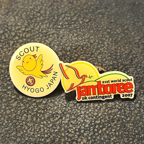 Scout enamel pin badges - scout,