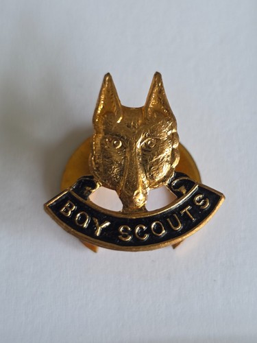 Vintage boy scouts - wolf, cub
