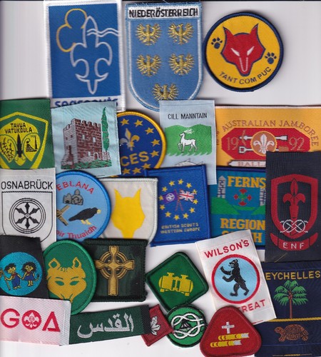 Boy scout overseas badges 25 - badges,