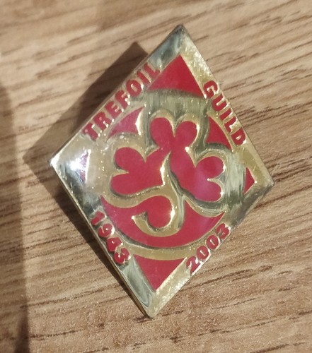 Trefoil guild pin - pin, badge