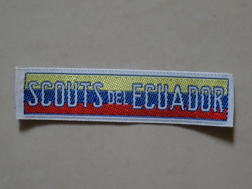 Scouts del ecuador ribbon - del,