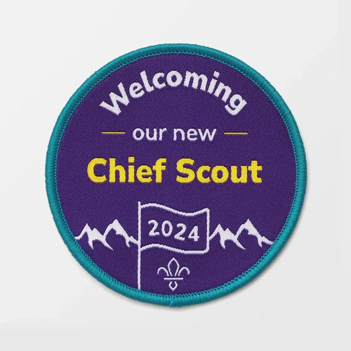 New chief scout badge - new,