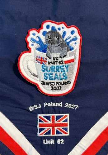 Surrey seals unit badge 26th - surrey,