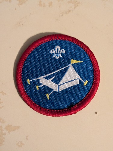Scout activity badge camper - badge,