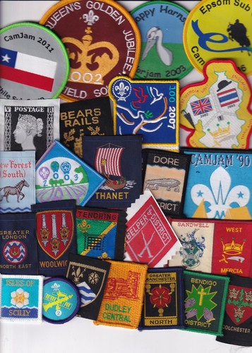 Boy scout badges - boy, (t)