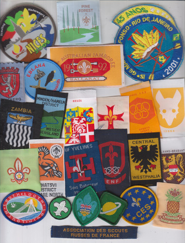 Boy scout overseas badges 25 - badges,